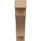 Ekena Millwork 7"W x 28"D x 28"H Thin Mediterranean Rough Cedar Woodgrain TimberThane Corbel, Primed Tan CORUR07X28X28MEDRCPR - alternate 4